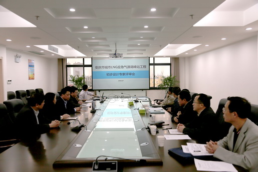 我市LNG應急氣源調峰站初步設計通過(guò)評審